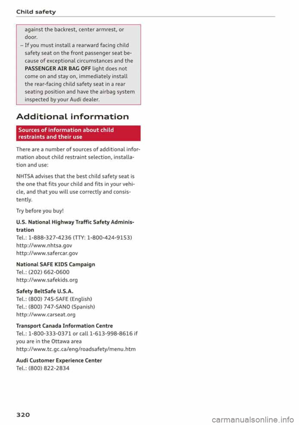 AUDI A3 SEDAN 2019  Owners Manual 
