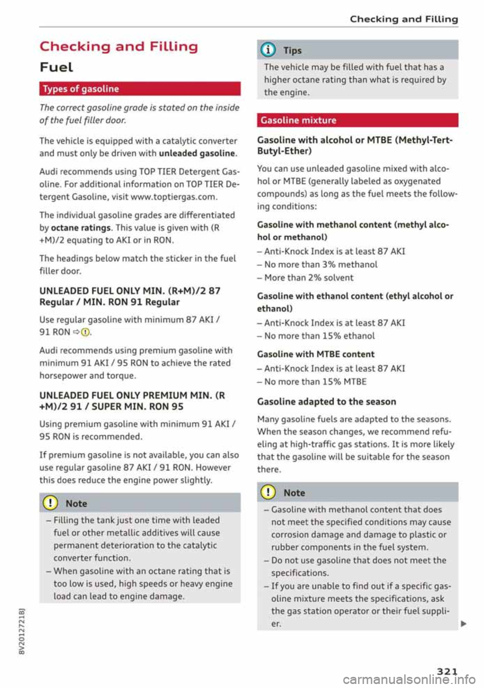 AUDI A3 SEDAN 2019  Owners Manual 