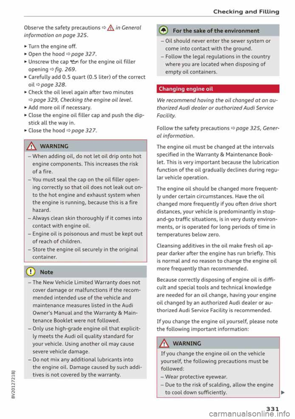 AUDI A3 SEDAN 2019 Owners Manual AUDI A3 SEDAN 2019 Owners Manual