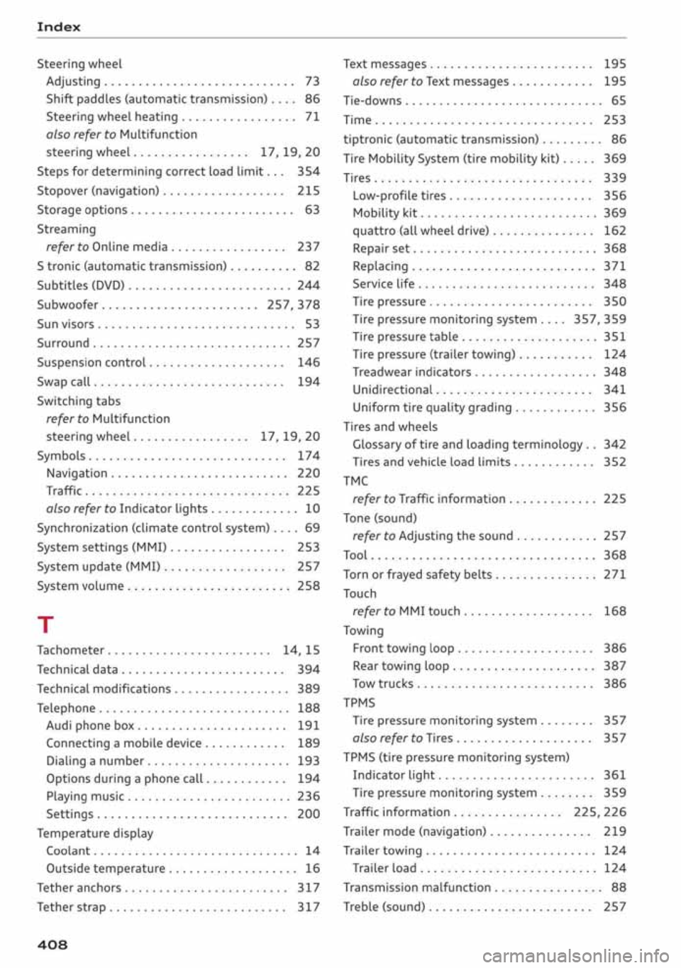 AUDI A3 SEDAN 2019  Owners Manual 