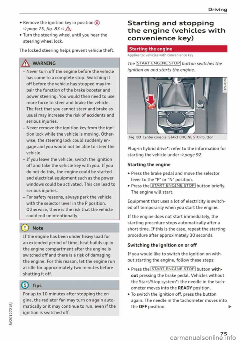 AUDI A3 SEDAN 2019 Manual PDF 