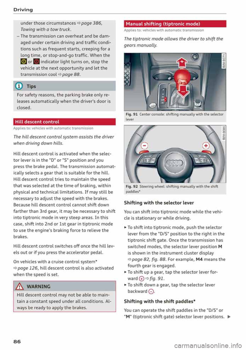 AUDI A3 SEDAN 2019 Manual Online AUDI A3 SEDAN 2019 Manual Online