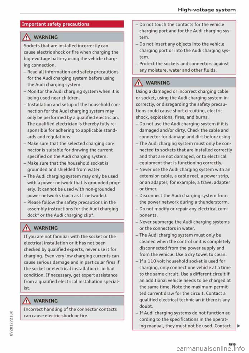 AUDI A3 SEDAN 2020 Owners Manual AUDI A3 SEDAN 2020 Owners Manual
