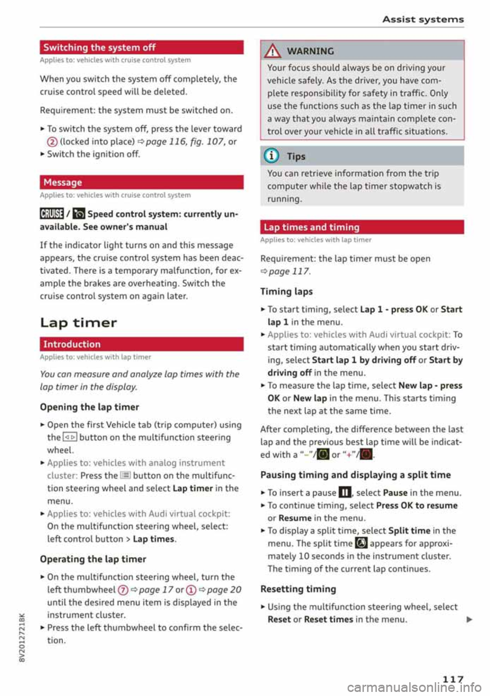AUDI A3 SEDAN 2020 Owners Manual AUDI A3 SEDAN 2020 Owners Manual