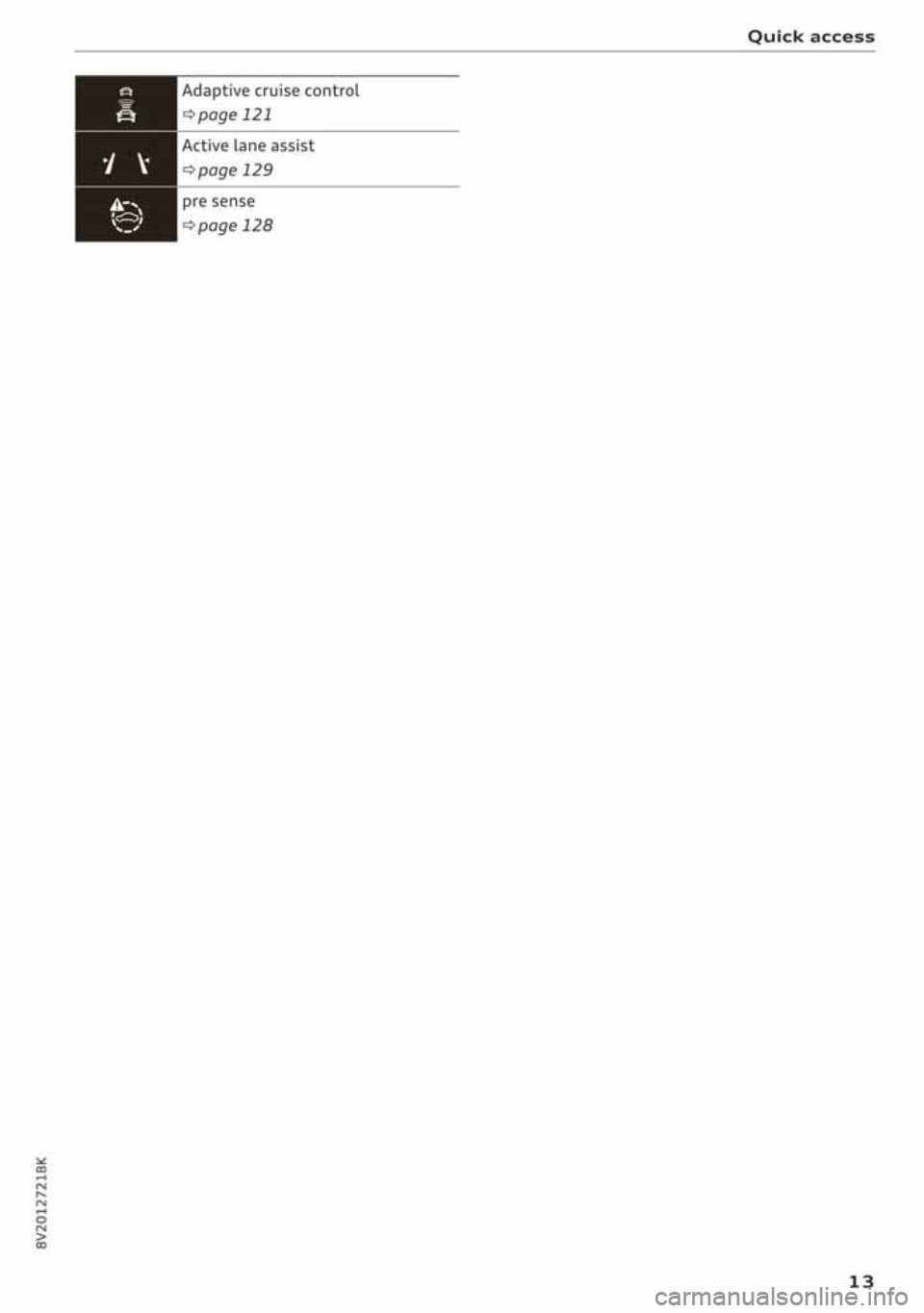 AUDI A3 SEDAN 2020 User Guide AUDI A3 SEDAN 2020 User Guide