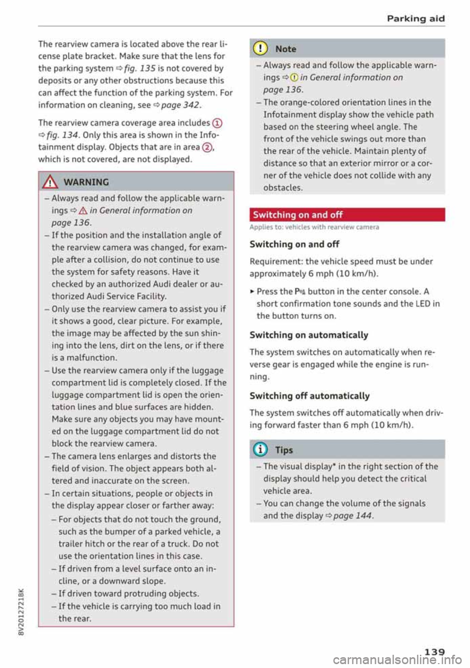 AUDI A3 SEDAN 2020 Owners Manual AUDI A3 SEDAN 2020 Owners Manual