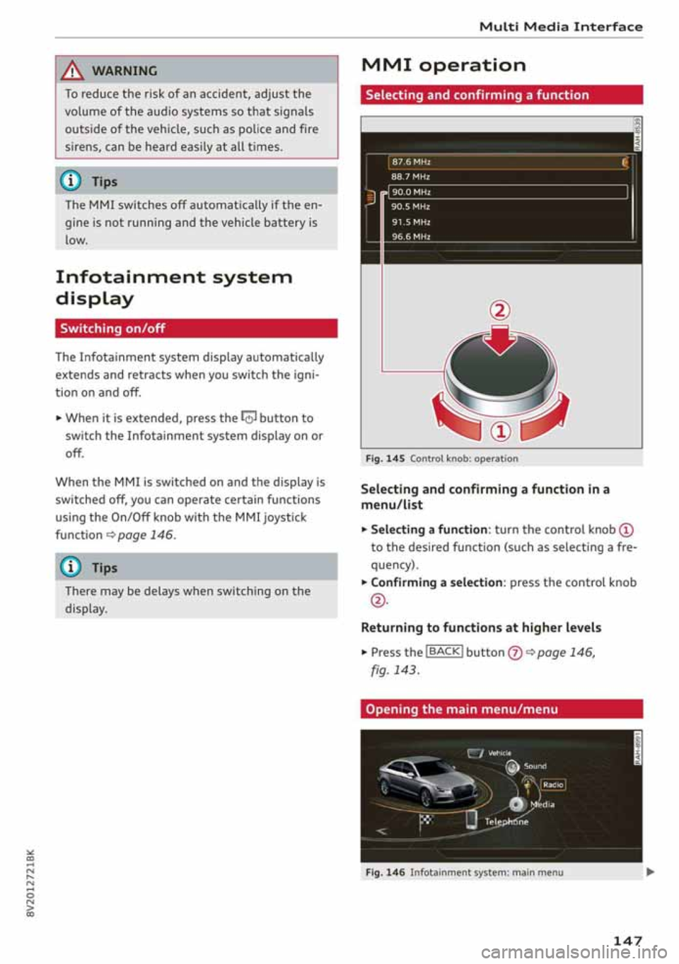 AUDI A3 SEDAN 2020 Owners Manual AUDI A3 SEDAN 2020 Owners Manual