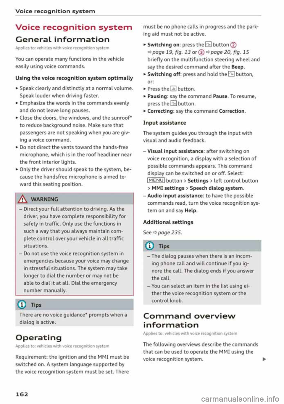 AUDI A3 SEDAN 2020 Owners Manual AUDI A3 SEDAN 2020 Owners Manual