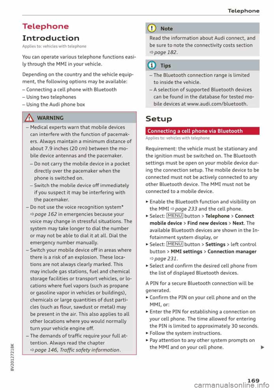 AUDI A3 SEDAN 2020 Owners Manual AUDI A3 SEDAN 2020 Owners Manual