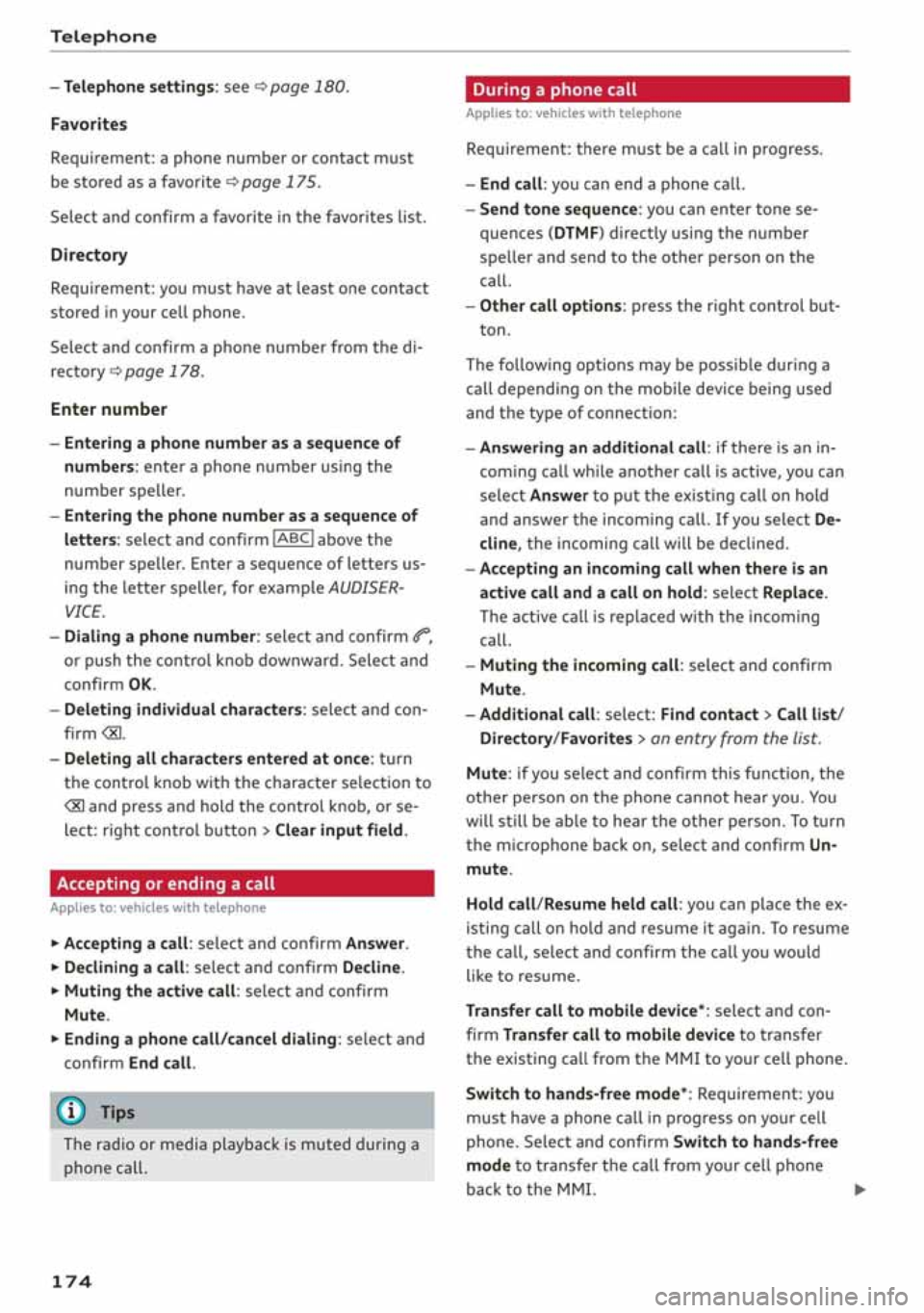AUDI A3 SEDAN 2020 Owners Manual AUDI A3 SEDAN 2020 Owners Manual