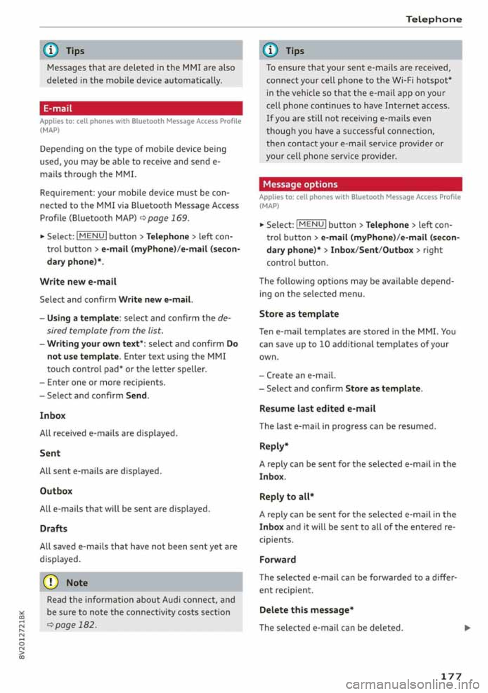 AUDI A3 SEDAN 2020 Owners Manual AUDI A3 SEDAN 2020 Owners Manual