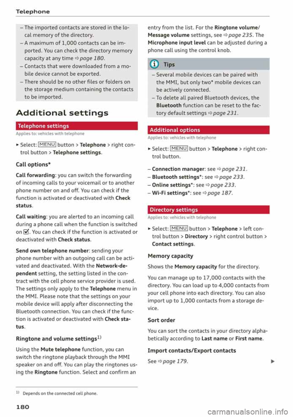 AUDI A3 SEDAN 2020 Owners Manual AUDI A3 SEDAN 2020 Owners Manual