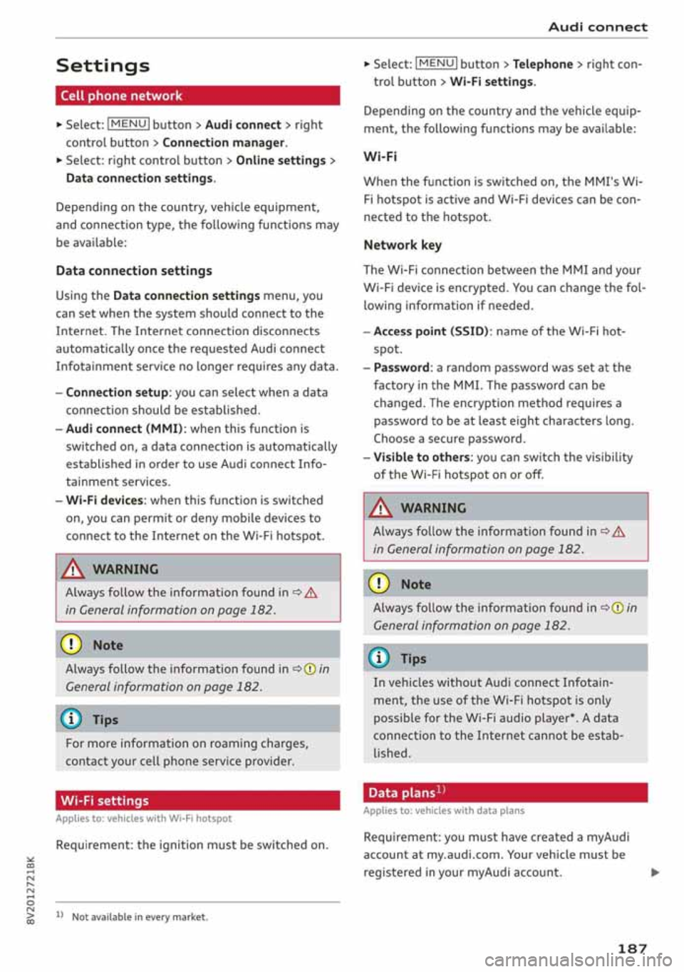 AUDI A3 SEDAN 2020 Owners Manual AUDI A3 SEDAN 2020 Owners Manual