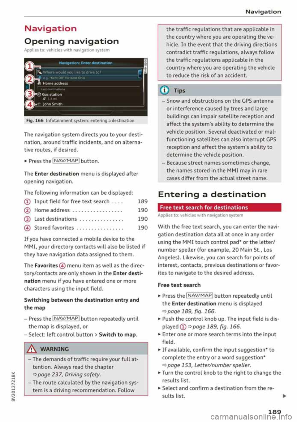 AUDI A3 SEDAN 2020 Owners Manual AUDI A3 SEDAN 2020 Owners Manual