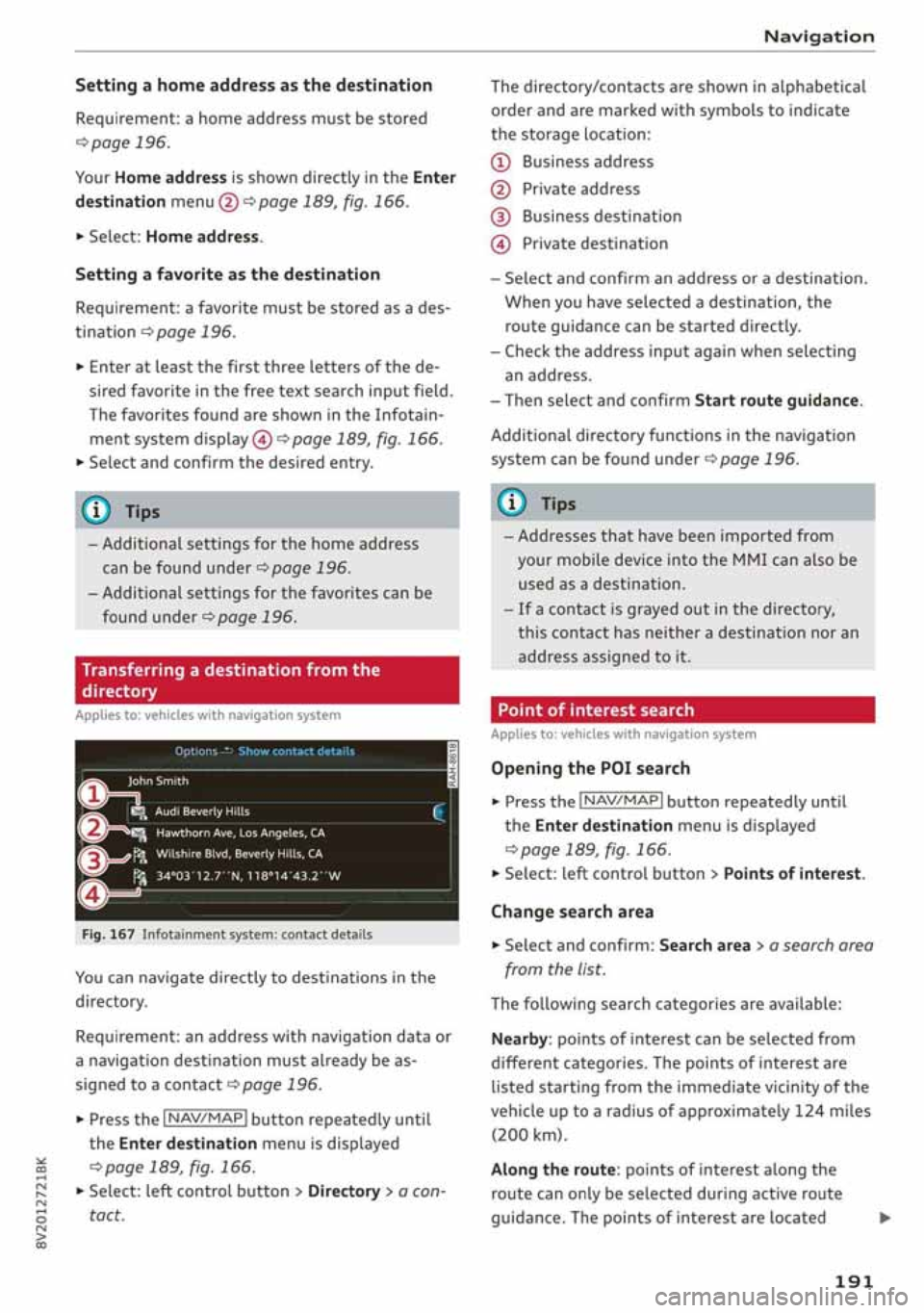 AUDI A3 SEDAN 2020 Owners Manual AUDI A3 SEDAN 2020 Owners Manual