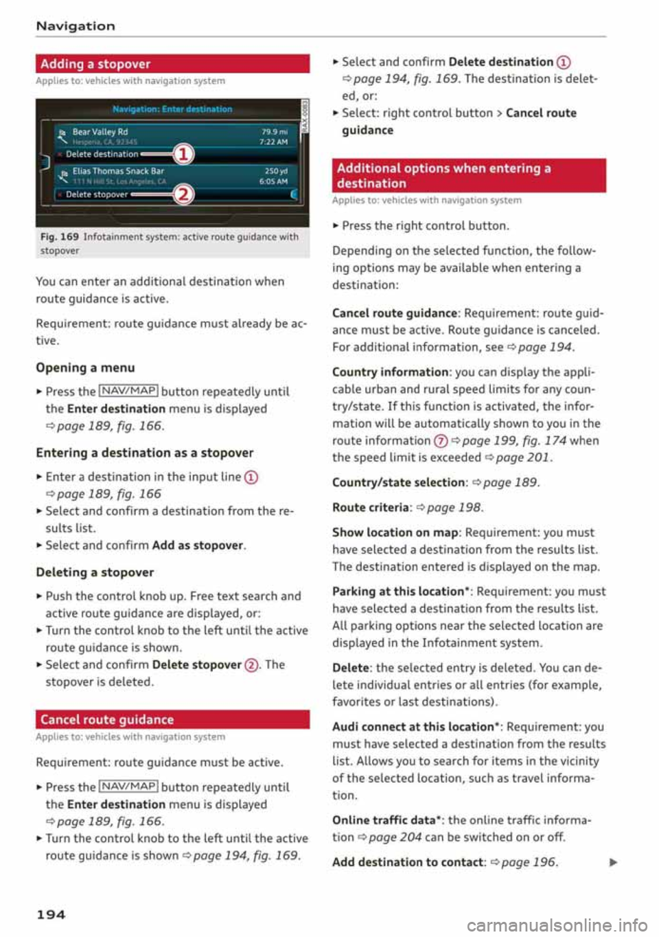 AUDI A3 SEDAN 2020 Owners Manual AUDI A3 SEDAN 2020 Owners Manual