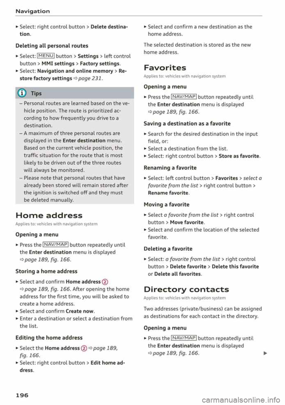 AUDI A3 SEDAN 2020 Owners Manual AUDI A3 SEDAN 2020 Owners Manual