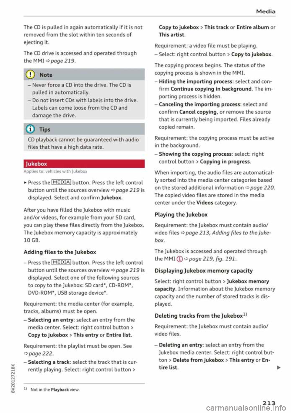 AUDI A3 SEDAN 2020 Owners Manual AUDI A3 SEDAN 2020 Owners Manual