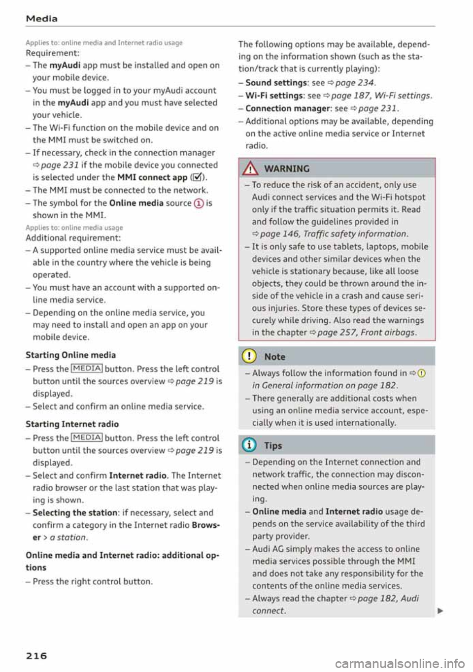 AUDI A3 SEDAN 2020 Owners Manual AUDI A3 SEDAN 2020 Owners Manual