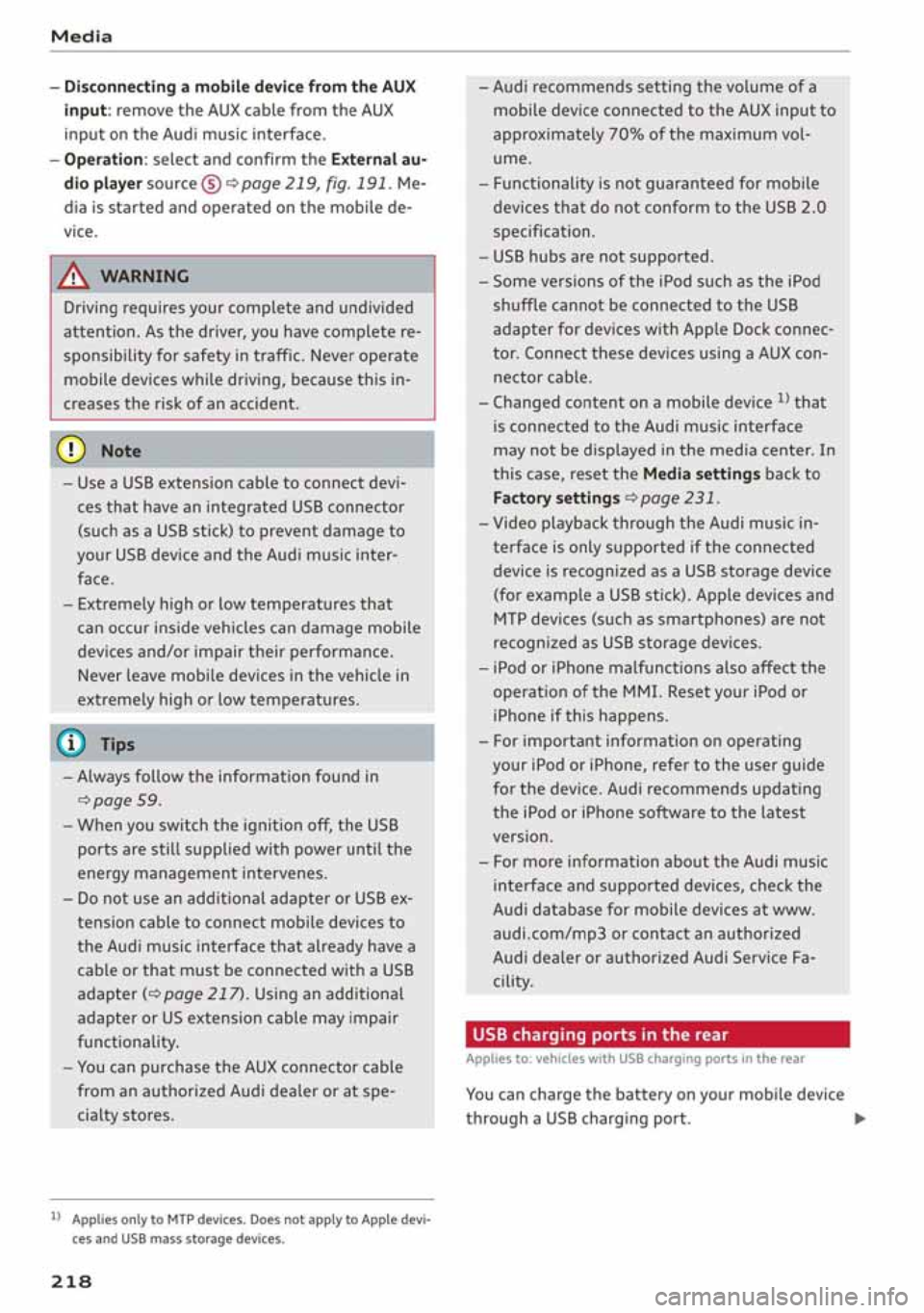 AUDI A3 SEDAN 2020 Owners Manual AUDI A3 SEDAN 2020 Owners Manual