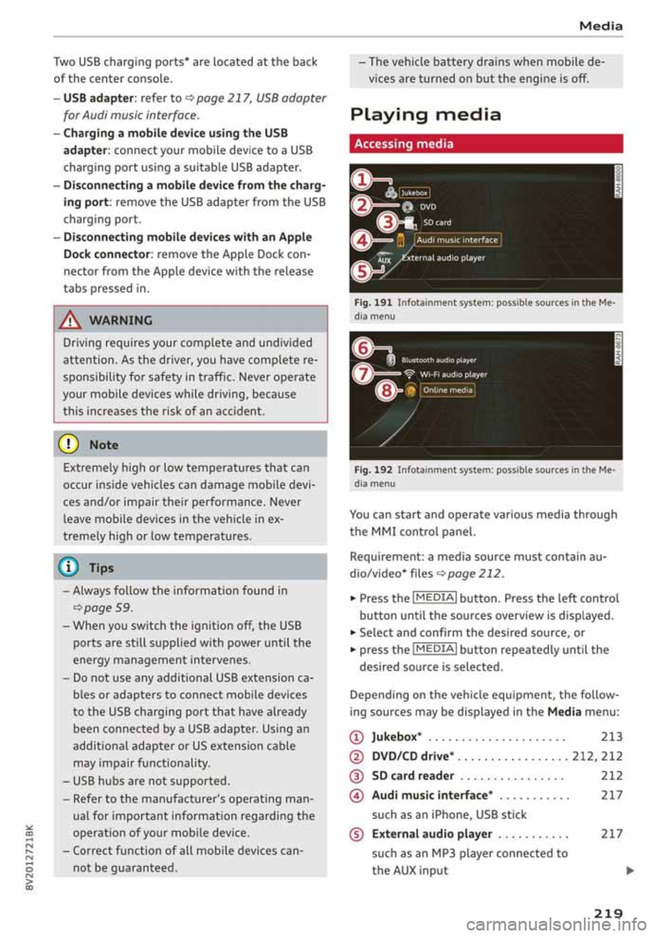 AUDI A3 SEDAN 2020 Owners Manual AUDI A3 SEDAN 2020 Owners Manual