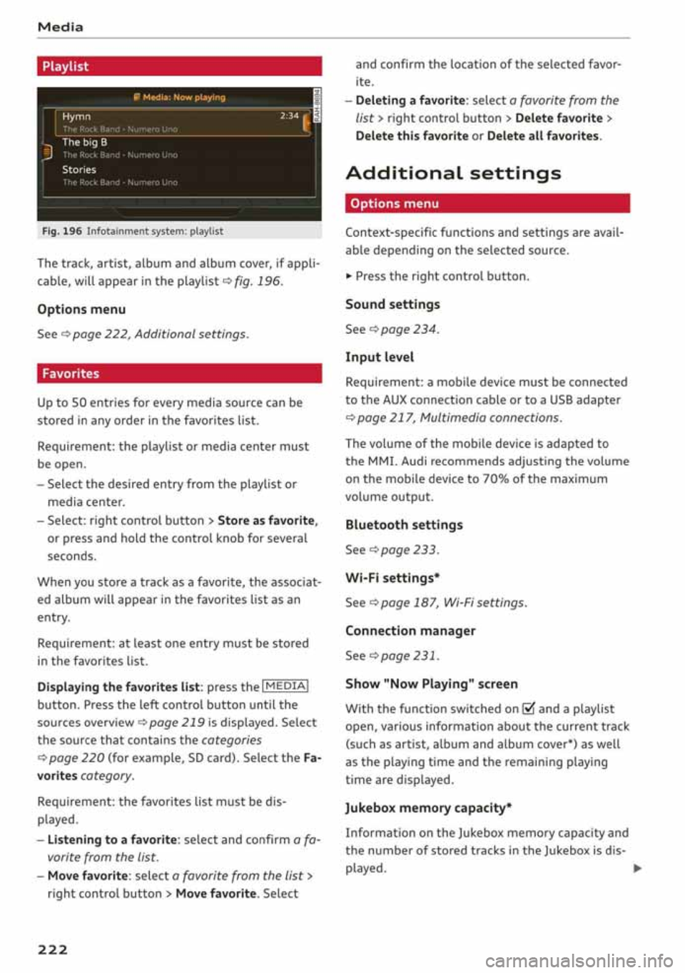 AUDI A3 SEDAN 2020 Owners Manual AUDI A3 SEDAN 2020 Owners Manual