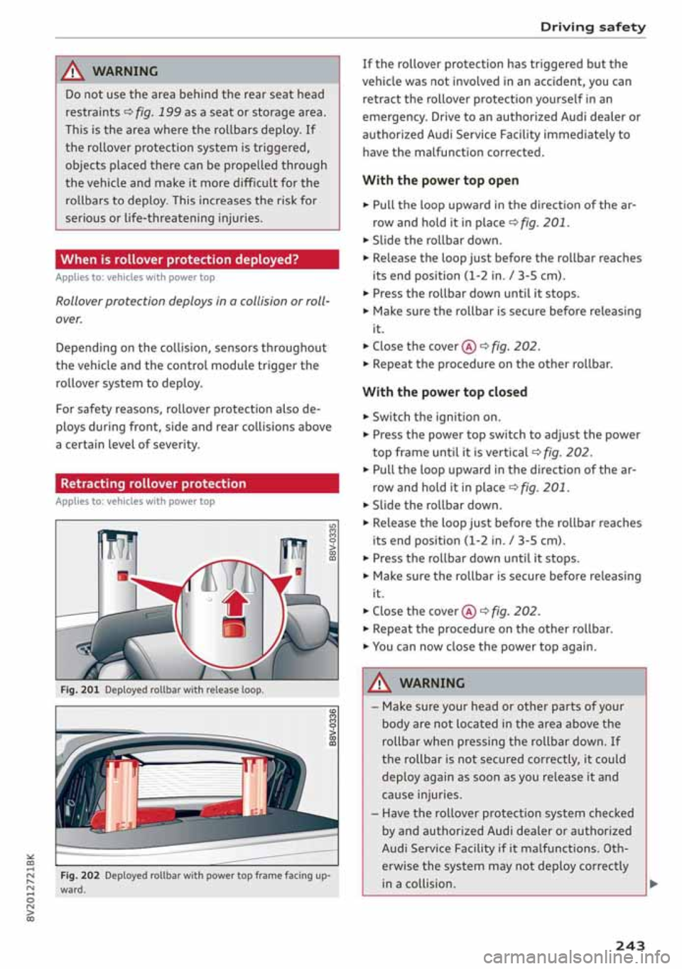 AUDI A3 SEDAN 2020 Owners Manual AUDI A3 SEDAN 2020 Owners Manual