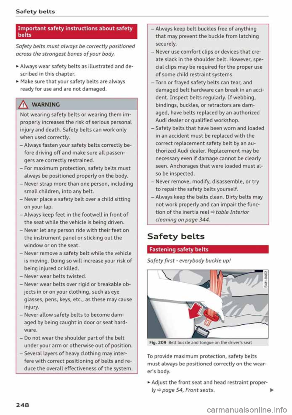 AUDI A3 SEDAN 2020 Owners Manual AUDI A3 SEDAN 2020 Owners Manual