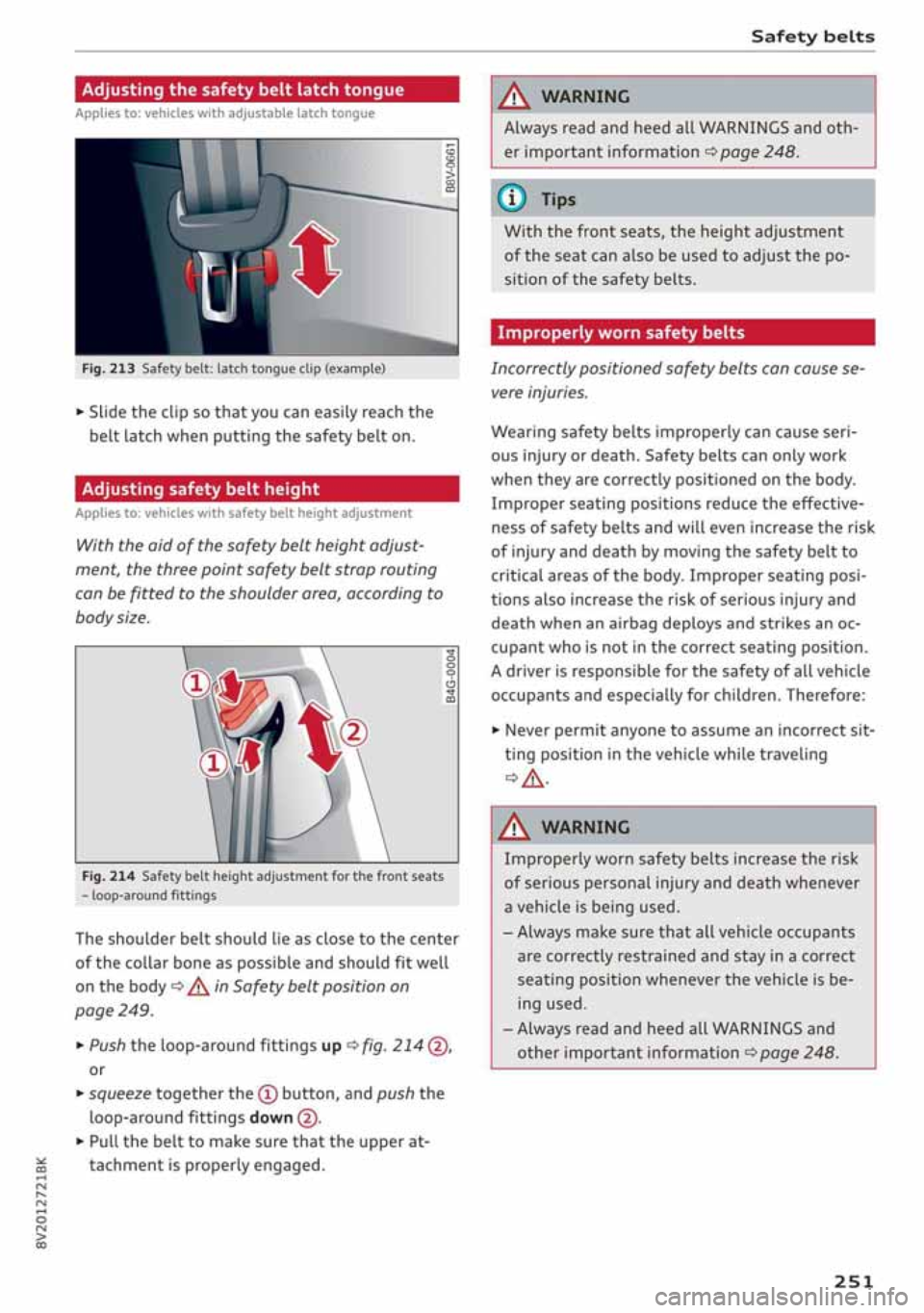 AUDI A3 SEDAN 2020 Owners Manual AUDI A3 SEDAN 2020 Owners Manual