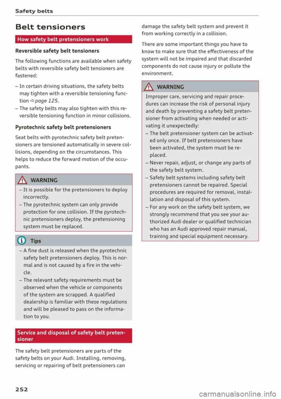 AUDI A3 SEDAN 2020 Owners Manual AUDI A3 SEDAN 2020 Owners Manual