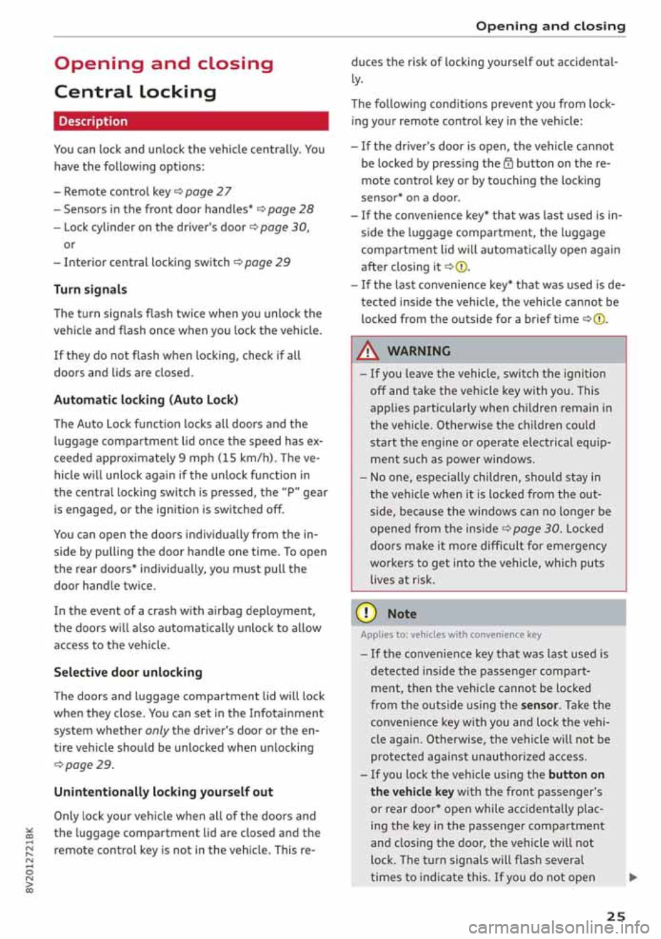 AUDI A3 SEDAN 2020 Owners Manual AUDI A3 SEDAN 2020 Owners Manual
