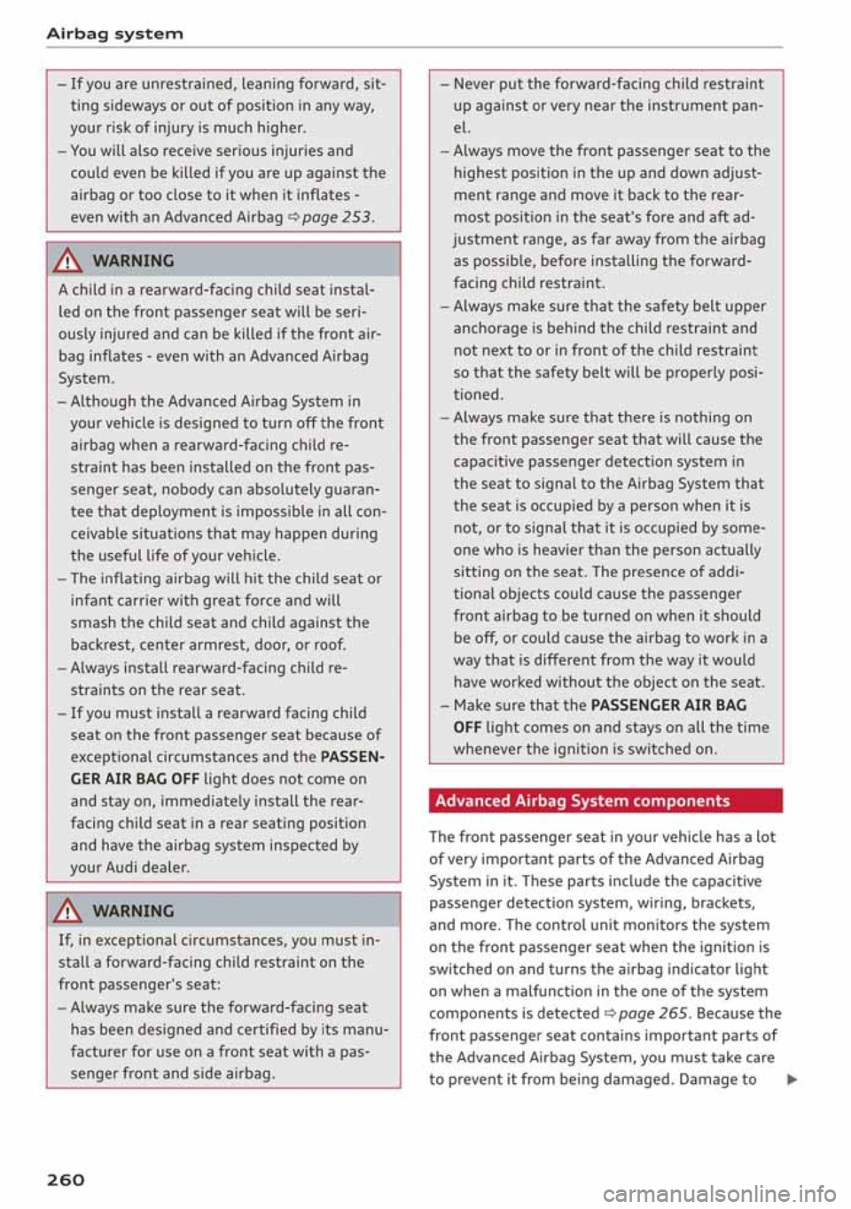 AUDI A3 SEDAN 2020 Owners Manual AUDI A3 SEDAN 2020 Owners Manual