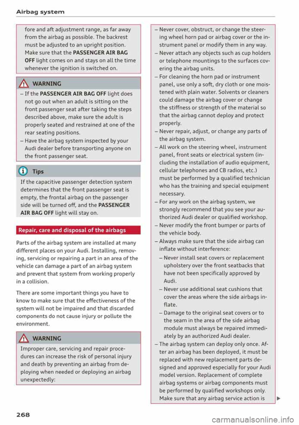 AUDI A3 SEDAN 2020 Owners Manual AUDI A3 SEDAN 2020 Owners Manual