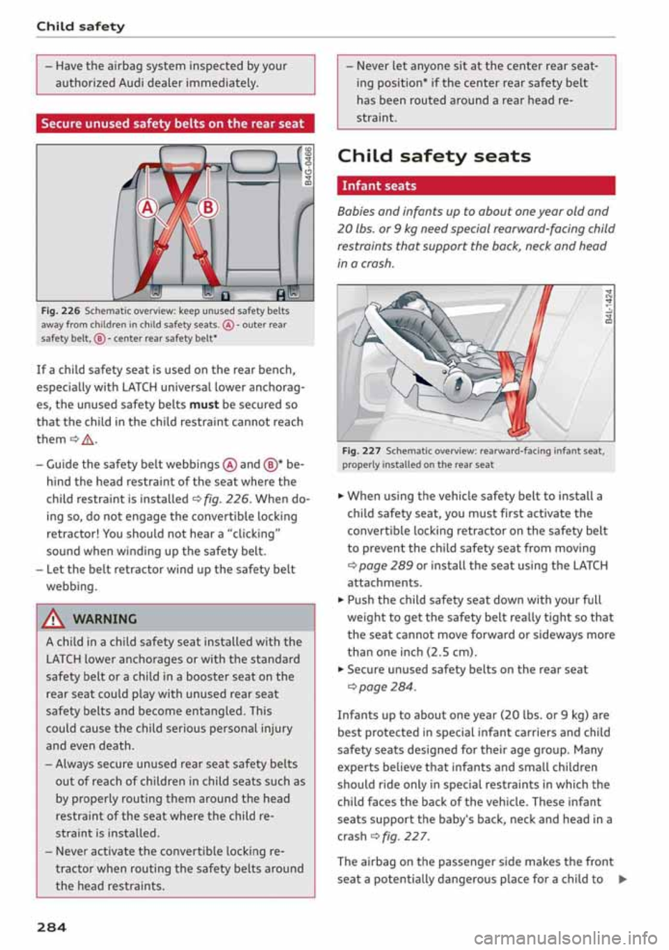 AUDI A3 SEDAN 2020 Owners Manual AUDI A3 SEDAN 2020 Owners Manual