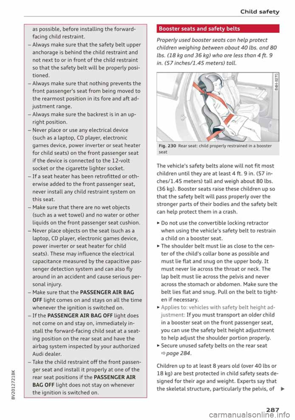AUDI A3 SEDAN 2020 Owners Manual AUDI A3 SEDAN 2020 Owners Manual