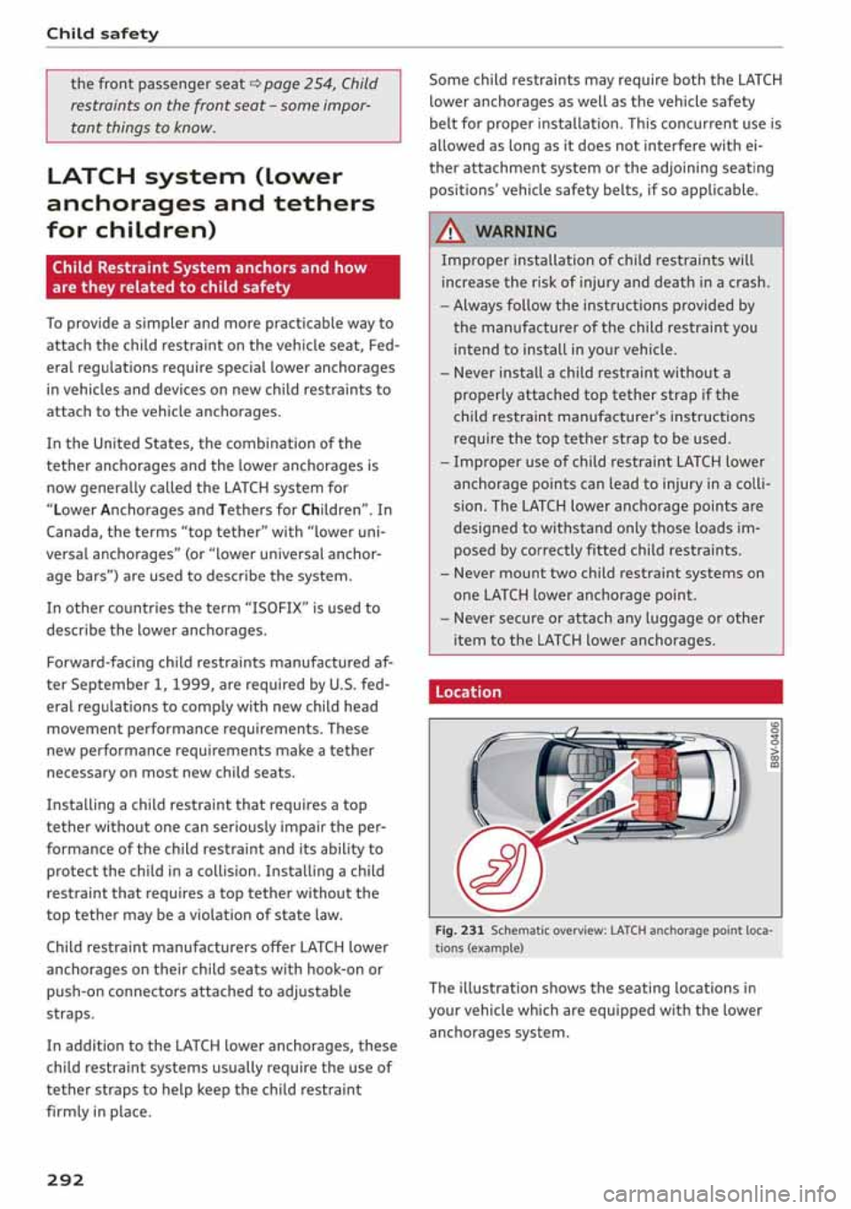 AUDI A3 SEDAN 2020 Owners Manual AUDI A3 SEDAN 2020 Owners Manual