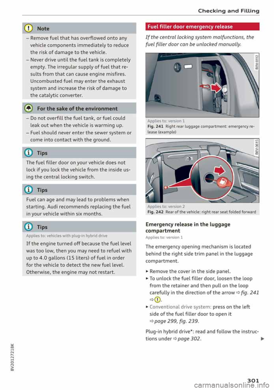 AUDI A3 SEDAN 2020 Owners Manual AUDI A3 SEDAN 2020 Owners Manual