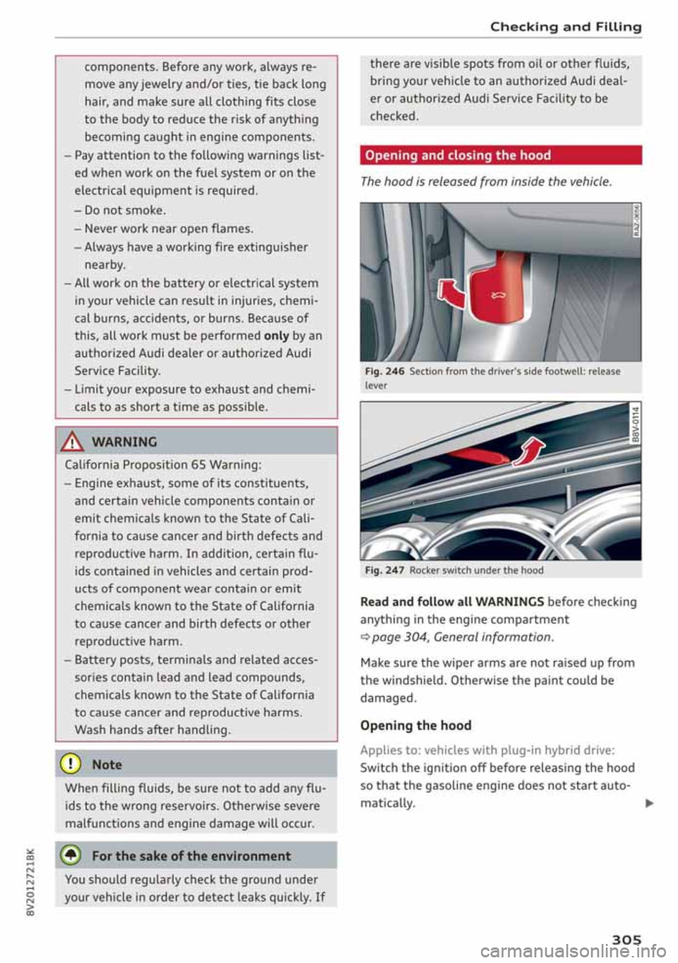AUDI A3 SEDAN 2020 Owners Manual AUDI A3 SEDAN 2020 Owners Manual