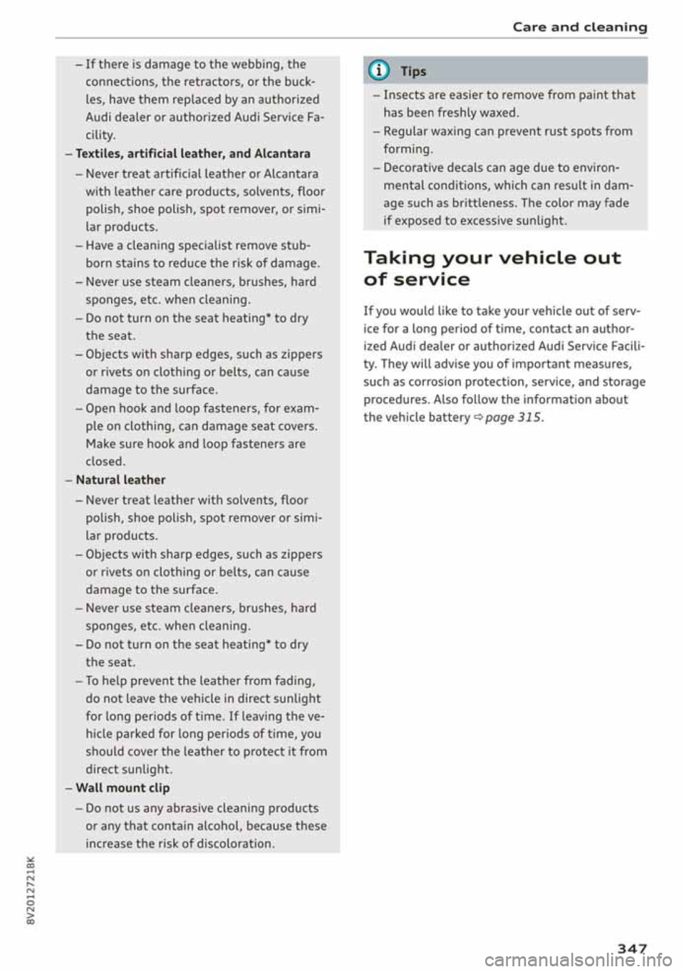 AUDI A3 SEDAN 2020 Owners Manual AUDI A3 SEDAN 2020 Owners Manual