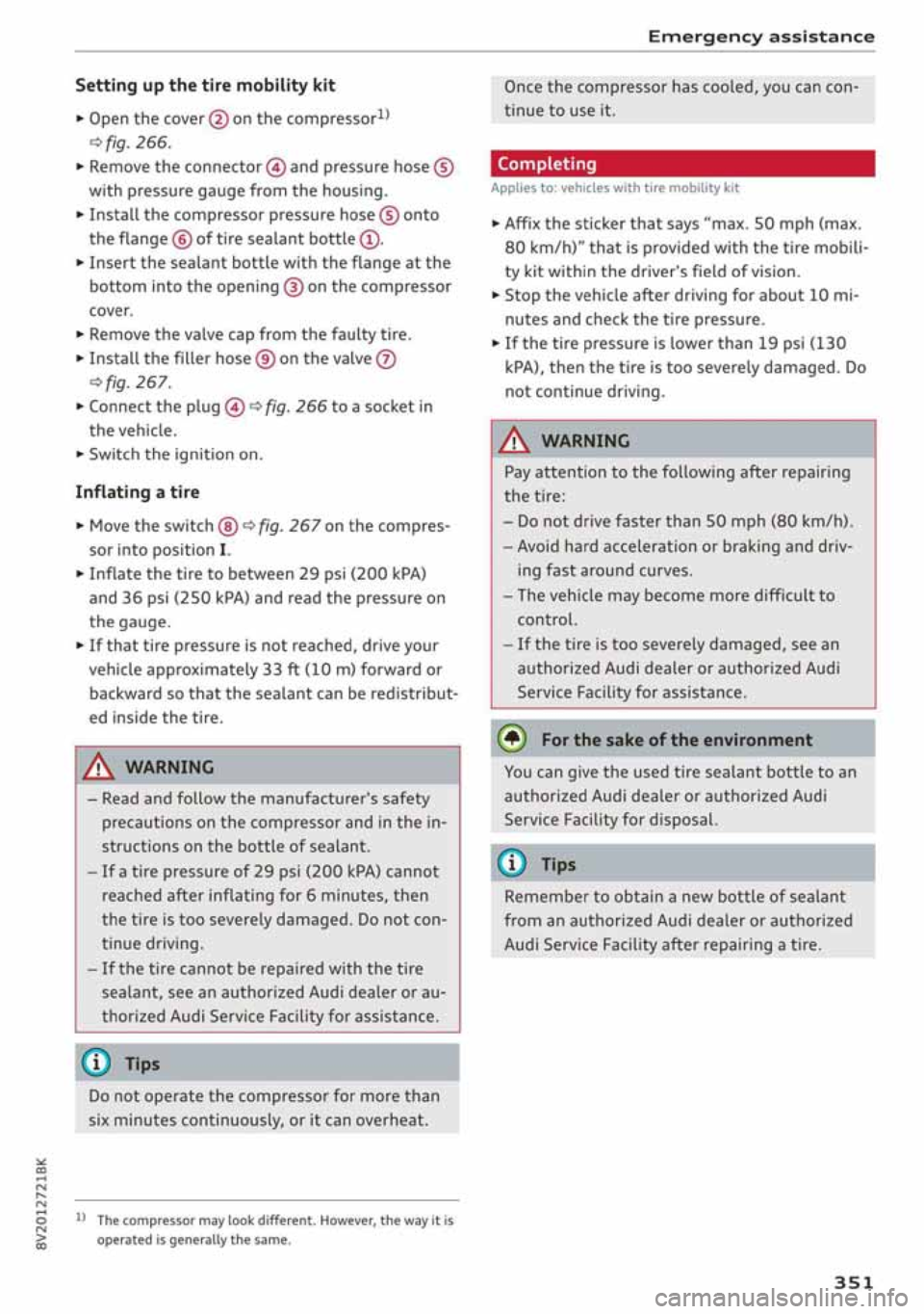 AUDI A3 SEDAN 2020 Owners Manual AUDI A3 SEDAN 2020 Owners Manual