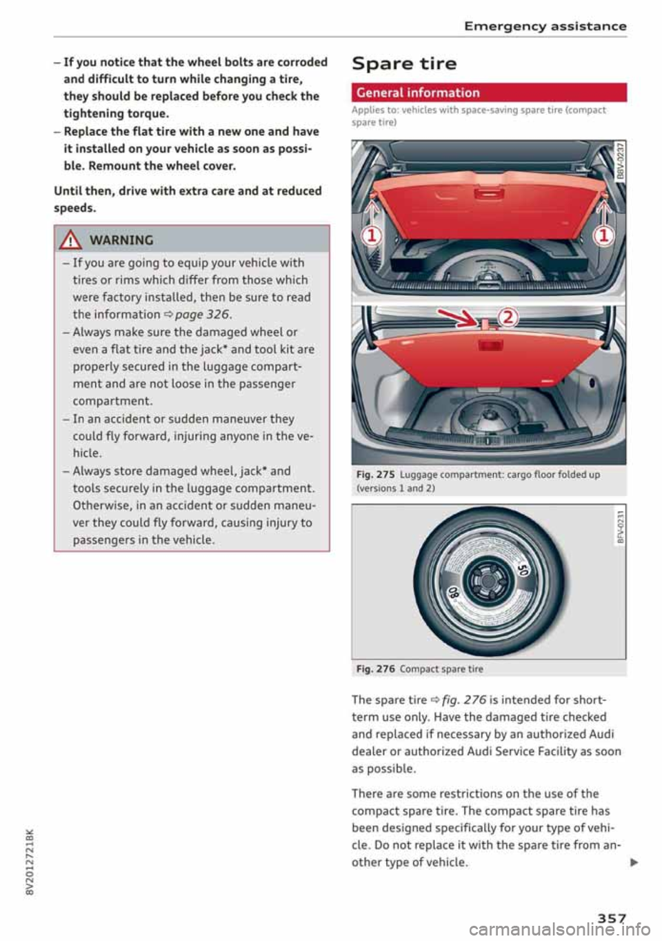 AUDI A3 SEDAN 2020 Owners Manual AUDI A3 SEDAN 2020 Owners Manual