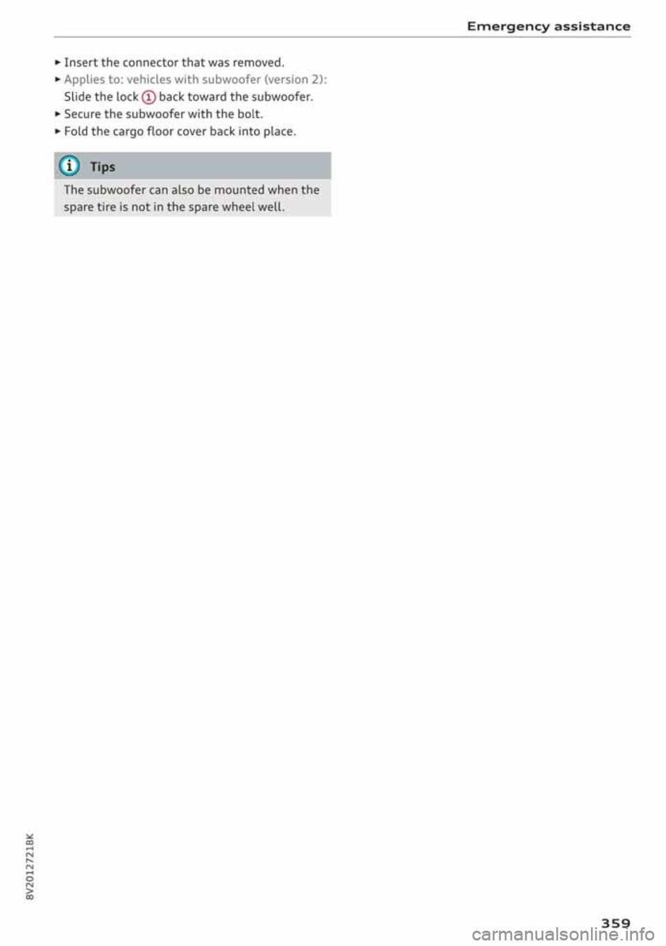 AUDI A3 SEDAN 2020 Owners Manual AUDI A3 SEDAN 2020 Owners Manual