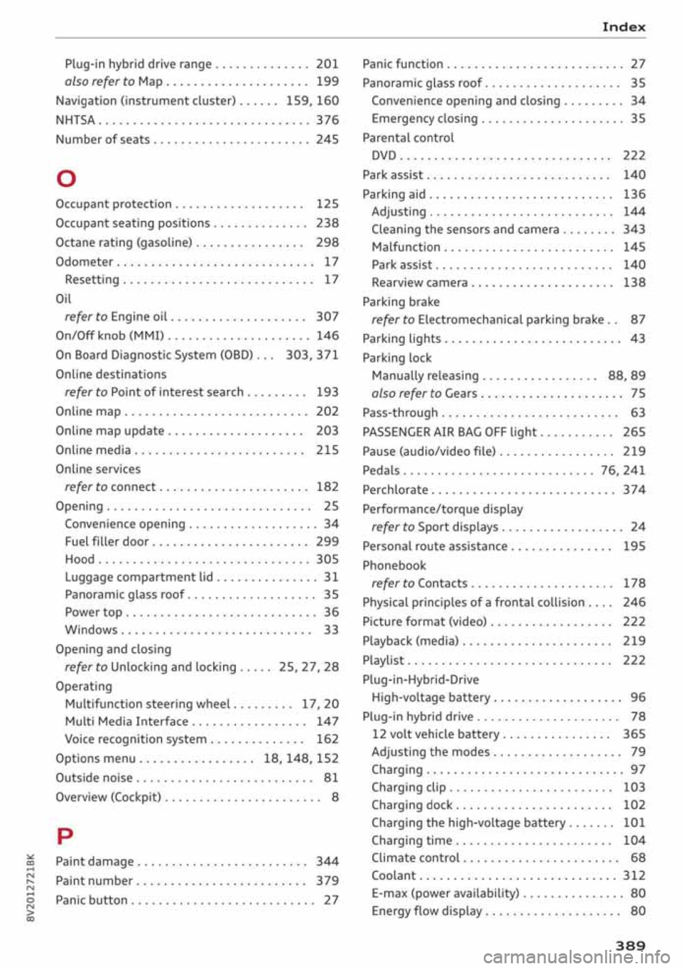 AUDI A3 SEDAN 2020 Owners Manual AUDI A3 SEDAN 2020 Owners Manual
