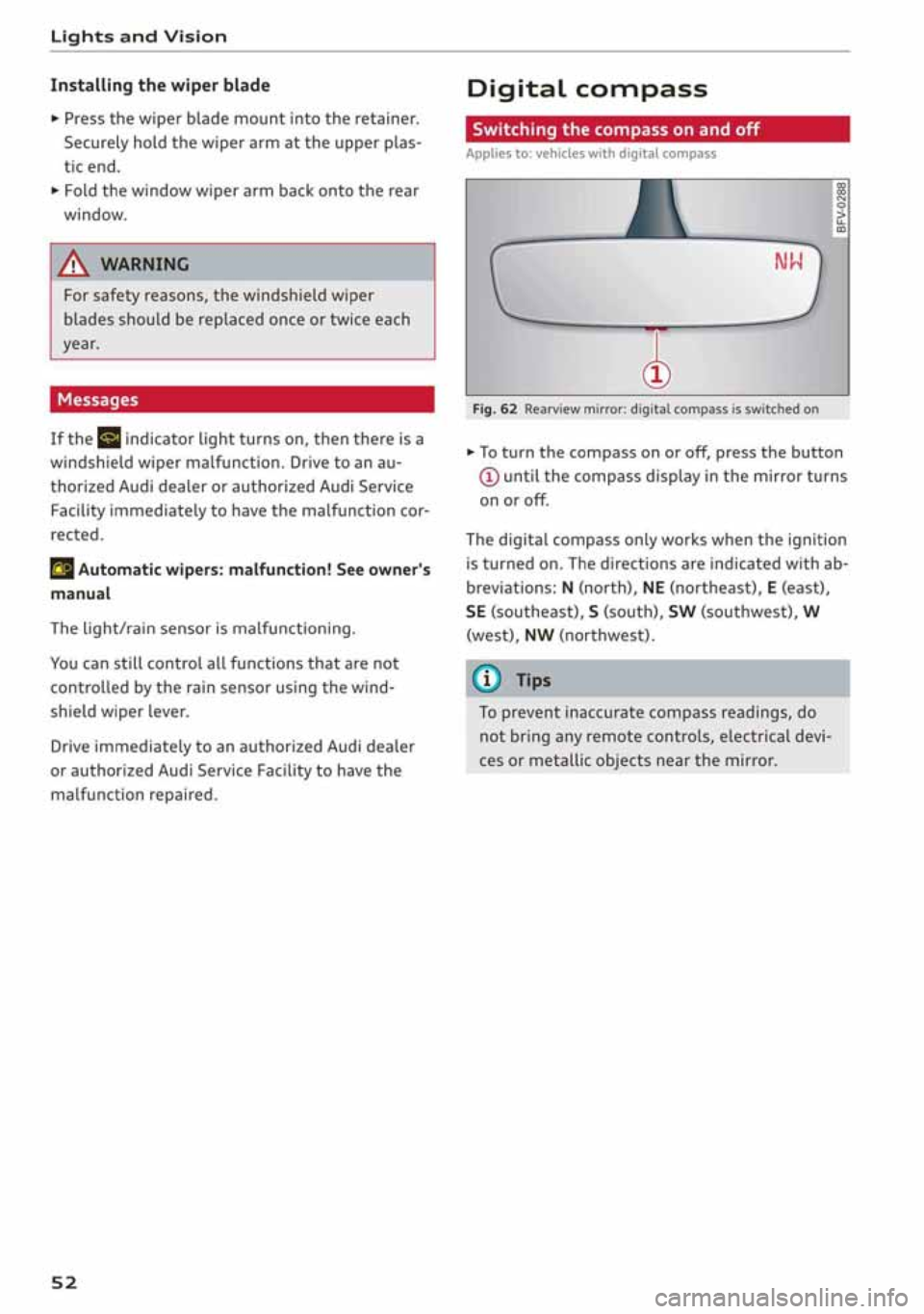 AUDI A3 SEDAN 2020 Workshop Manual 