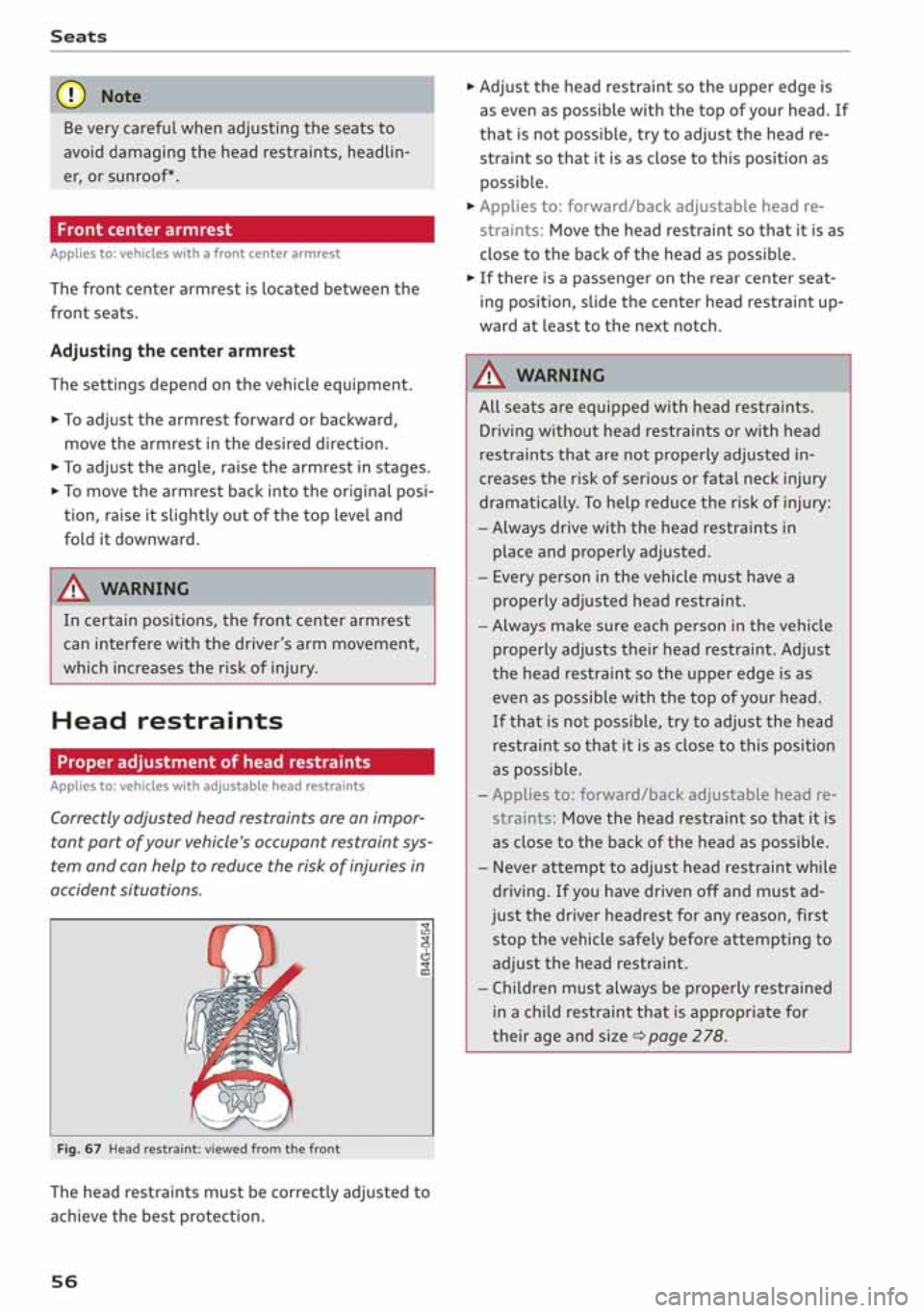AUDI A3 SEDAN 2020 Workshop Manual 