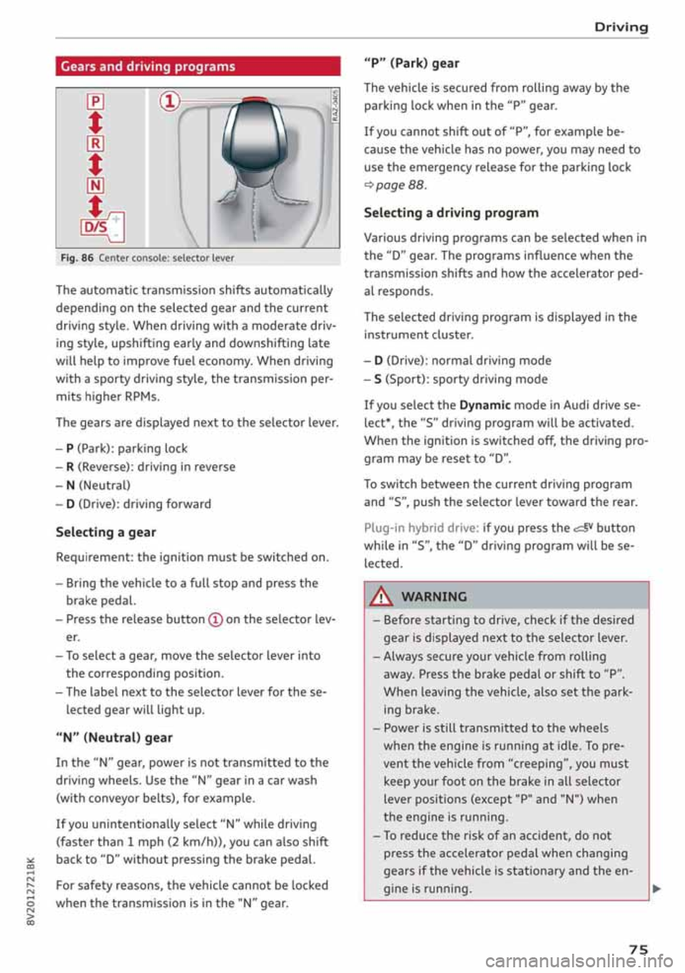 AUDI A3 SEDAN 2020 Manual PDF 