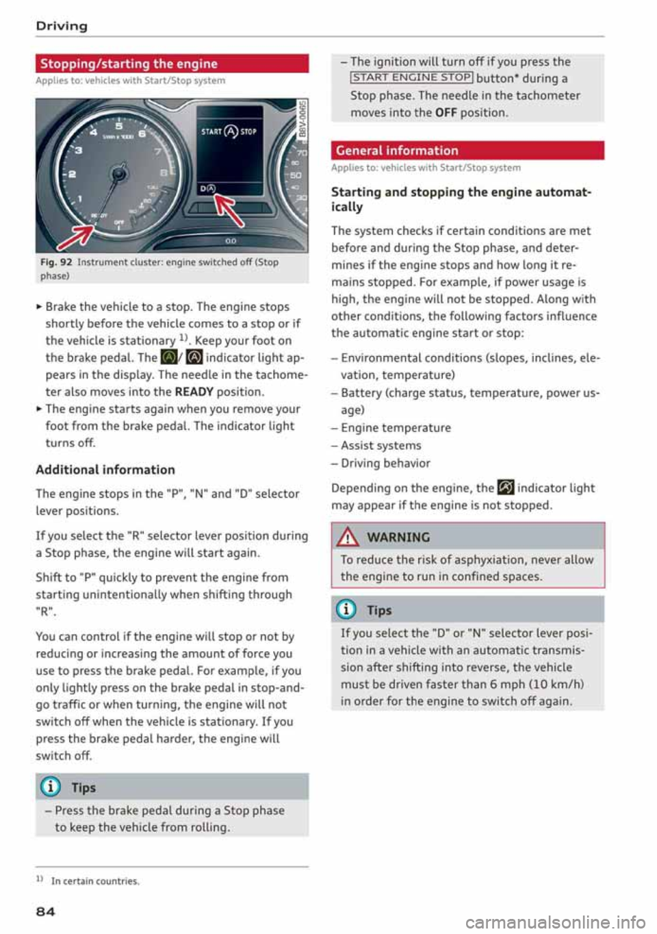 AUDI A3 SEDAN 2020 Manual Online AUDI A3 SEDAN 2020 Manual Online