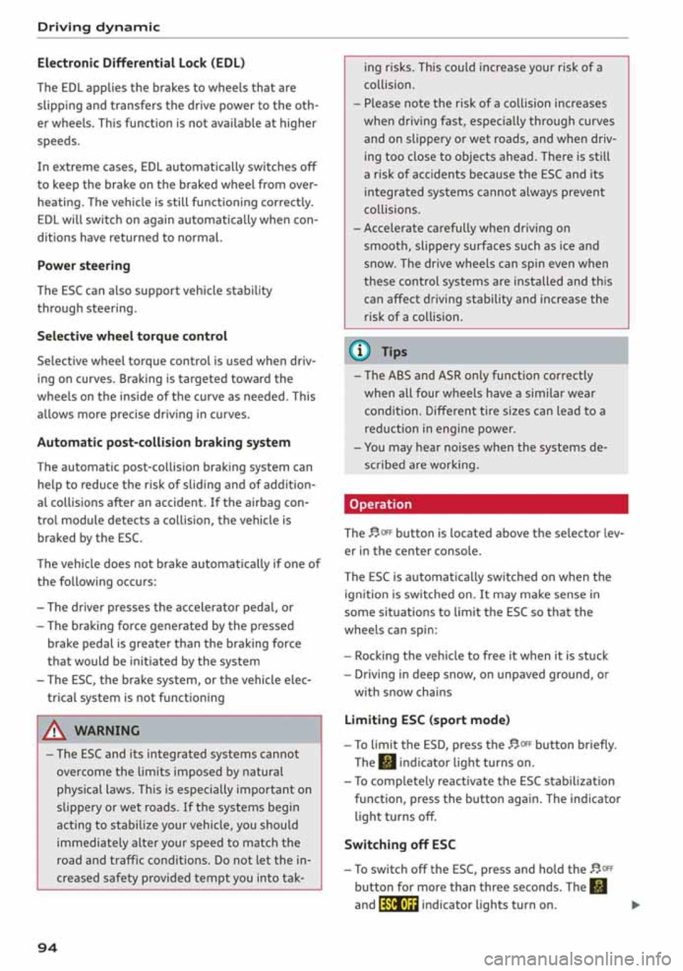 AUDI A3 SEDAN 2020 Owners Manual AUDI A3 SEDAN 2020 Owners Manual