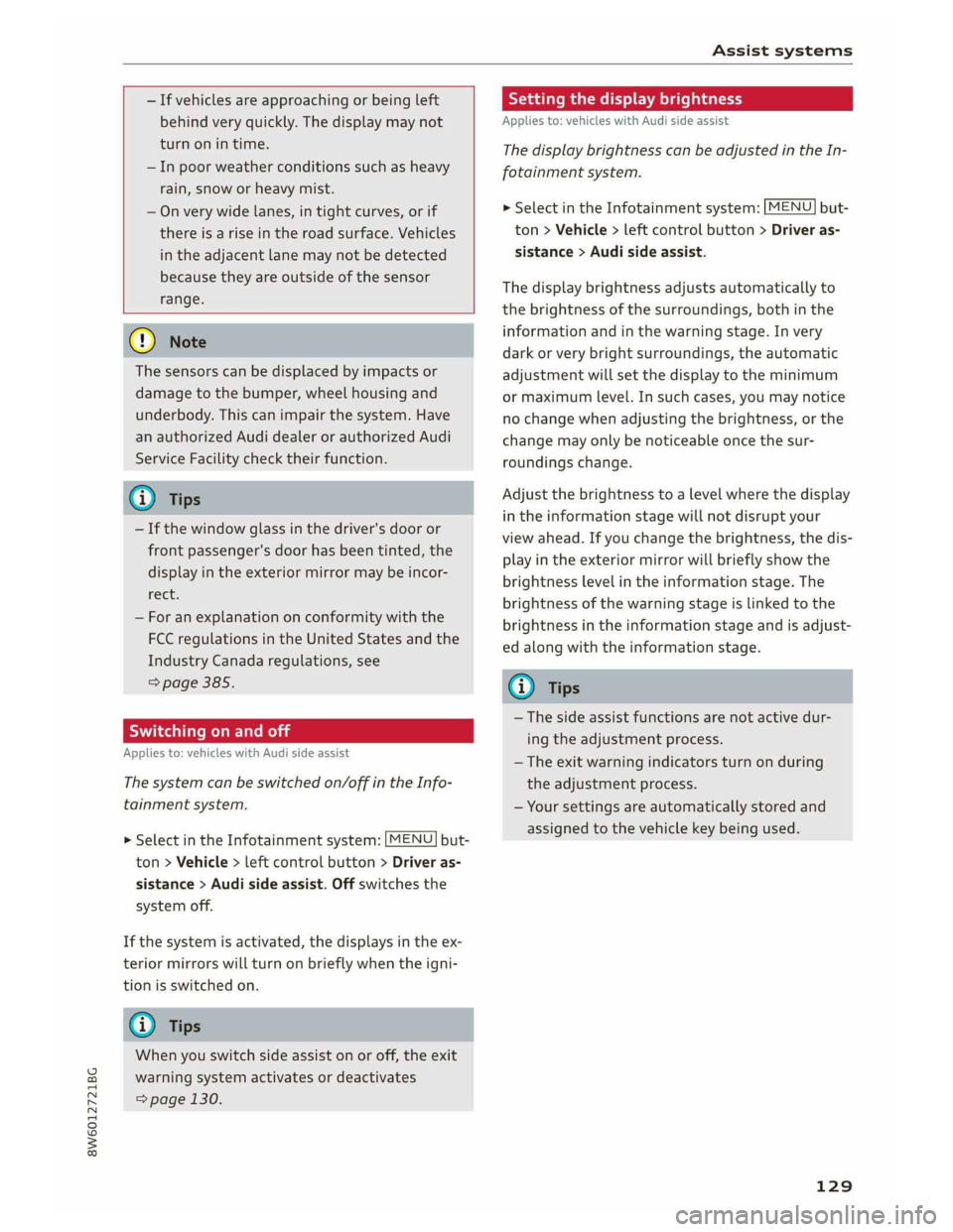AUDI A5 2019 Owners Manual AUDI A5 2019 Owners Manual