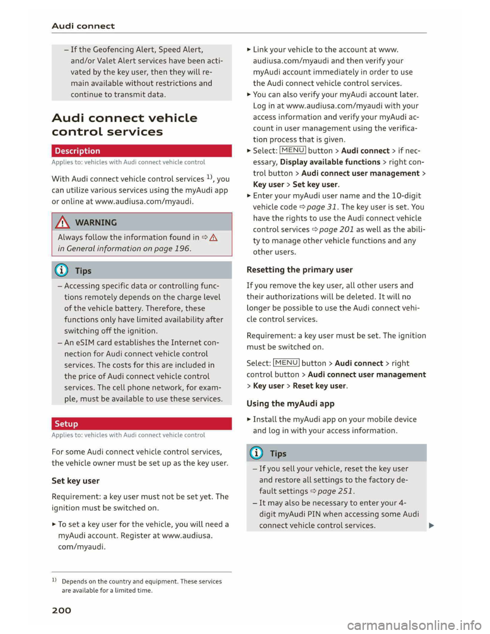 AUDI A5 2019  Owners Manual 
